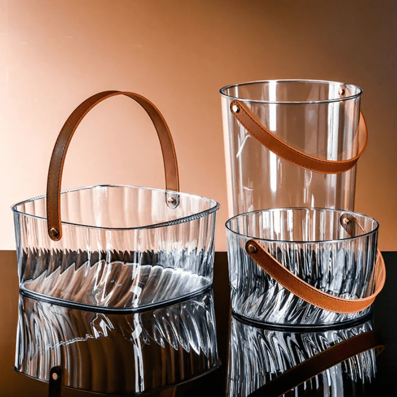 Baldes de Gelo Acrílico Cerveja Champanhe Bar em Casa - Imagem 9