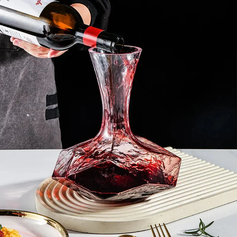 Decanter de Vinho Whisky Vidro Criativo Bar em Casa 1400ml