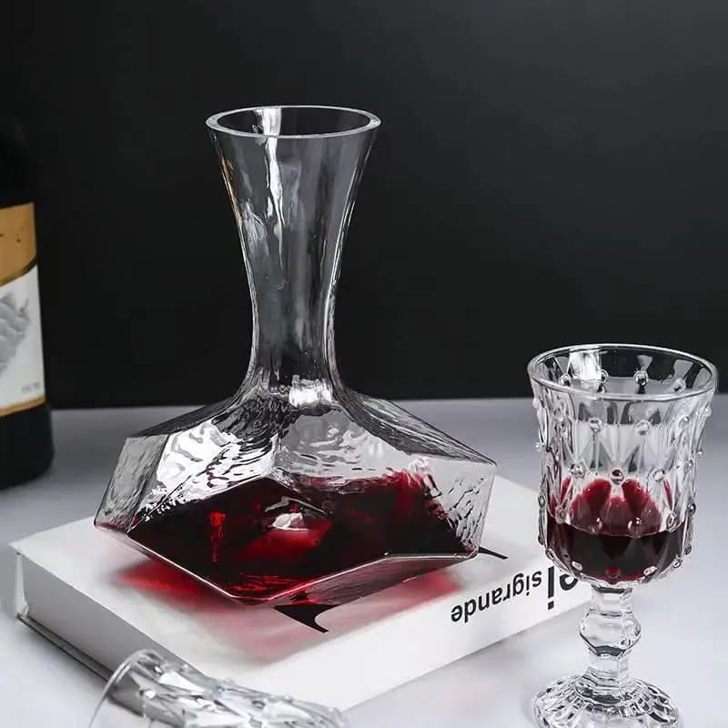 Decanter de Vinho Whisky Vidro Criativo Bar em Casa 1400ml - Imagem 4